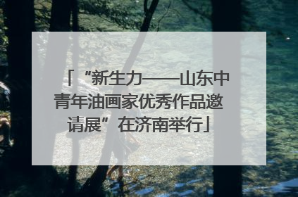 “新生力——山东中青年油画家优秀作品邀请展”在济南举行