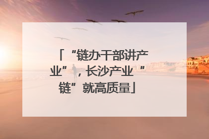 “链办干部讲产业”，长沙产业“链”就高质量