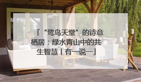 “鹭鸟天堂”的诗意栖居：绿水青山中的共生智慧丨有一说一