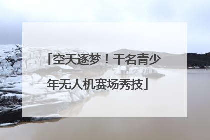 空天逐梦！千名青少年无人机赛场秀技
