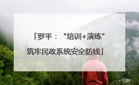 罗平：“培训+演练”筑牢民政系统安全防线