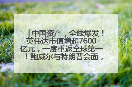 中国资产，全线爆发！英伟达市值增超7600亿元，一度重返全球第一！鲍威尔与特朗普会面，他们聊了什么？