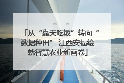 从“靠天吃饭”转向“数据种田” 江西安福绘就智慧农业新画卷