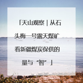 天山观察｜从石头梅一号露天煤矿看新疆煤炭保供的量与“智”