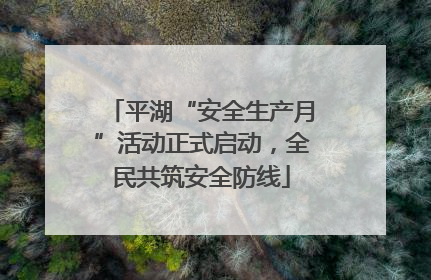 平湖“安全生产月”活动正式启动，全民共筑安全防线