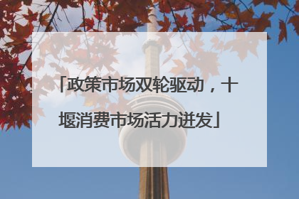 政策市场双轮驱动，十堰消费市场活力迸发
