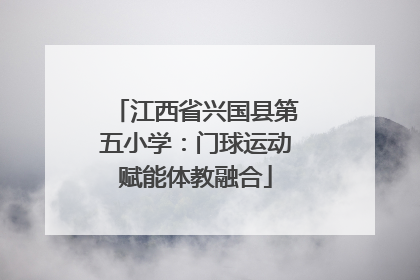 江西省兴国县第五小学：门球运动赋能体教融合