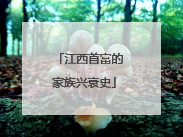 江西首富的家族兴衰史