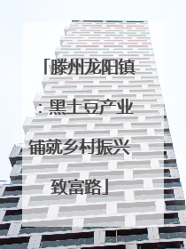滕州龙阳镇：黑土豆产业铺就乡村振兴致富路