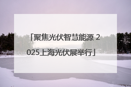 聚焦光伏智慧能源 2025上海光伏展举行