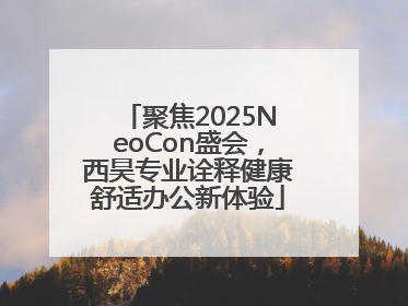 聚焦2025NeoCon盛会，西昊专业诠释健康舒适办公新体验