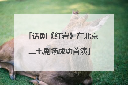 话剧《红岩》在北京二七剧场成功首演