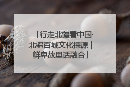 行走北疆看中国·北疆百城文化探源｜鲜卑故里话融合