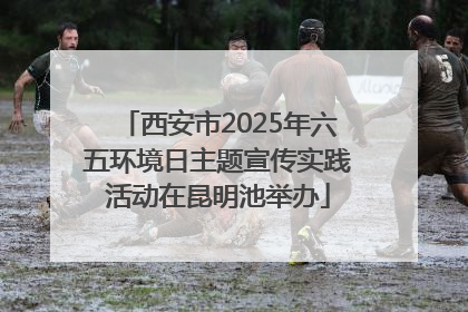 西安市2025年六五环境日主题宣传实践活动在昆明池举办