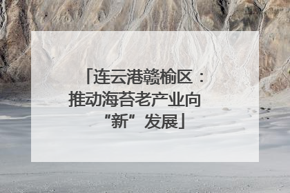 连云港赣榆区：推动海苔老产业向“新”发展
