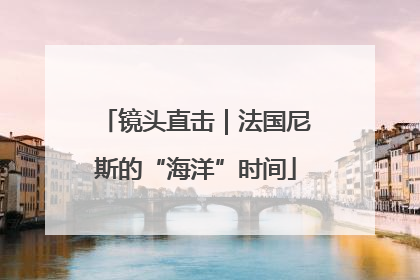 镜头直击｜法国尼斯的“海洋”时间