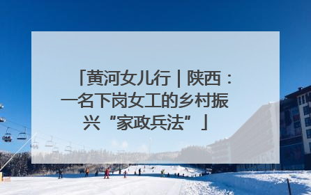 黄河女儿行｜陕西：一名下岗女工的乡村振兴“家政兵法”