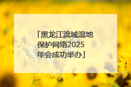 黑龙江流域湿地保护网络2025年会成功举办