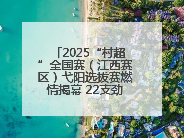 2025“村超”全国赛（江西赛区）弋阳选拔赛燃情揭幕 22支劲旅绿茵逐梦